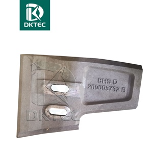 BHS tấm 101102500 101104900 101102100, BHS lưỡi trộn bê tông DKX2.0-3.0 - Product Image 3