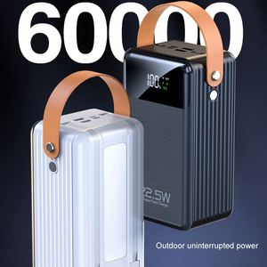 2026 Best Selling Portable Super Large Capacity Station 60000Mah 22.5W Fast Charger Power Bank Digital Display Outdoor - Product Image 3