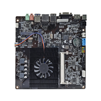 Motherboard PC All-in-one Tipis Mini ITX LGA1170 DDR4 J1900 dengan Kotak Warna