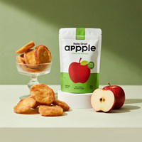 Vente en gros de sac d'emballage imprimé personnalisé de qualité alimentaire de fruits secs snack pochette debout étanche à l'humidité avec fermeture éclair