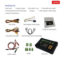 Testeur de Défauts Automobile QD300 pour Actionneurs, Électrovannes, Injecteurs CRIN, Bobines d'Allumage et Moteurs Pas à Pas