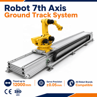 Moteur de rail coulissant robotisé sur mesure d'usine, roulement d'axe septième, servomoteur à course réglable 1kW pour système d'automatisation KUKA Yaskawa