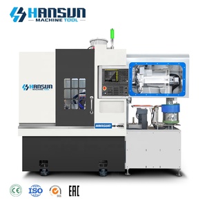 Torno CNC de Doble Husillo HANSUN con Fresado Interno por Remolino para Mecanizado de Engranajes Helicoidales Metálicos - Product Image 1