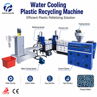 Granulateur automatique haute vitesse pour la fabrication de granulés recyclés, stable, efficace, avec refroidissement par eau, machine de recyclage plastique certifiée CE