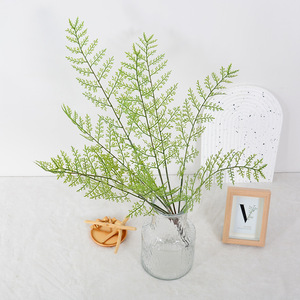 Flower Delight - Bambú Artificial Wenchang de 66 cm, Follaje Verde, Decoración para Bodas y Hogar - Product Image 4