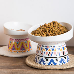 Ciotole Rialzate in Ceramica per Gatti e Cani, Stile Giapponese, per Cibo e Acqua - Product Image 4