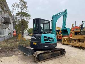 Excavadora Usada Kobelco Sk50 Mini de 5 Toneladas, Excavadora Hidráulica de Orugas de Segunda Mano Sk30 Sk35 Sk55 Sk60 de Alta Calidad - Product Image 3