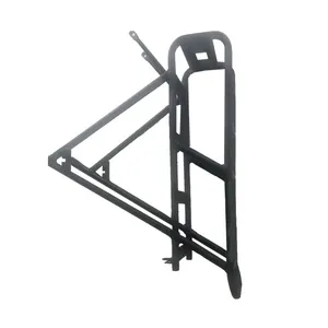 custom Wholesale bicycle parts Rear Luggage carrier 24" 26" 28" 29" city bike Cargo Carrier Aluminum Rear Rack