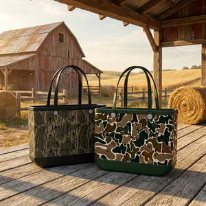 Bolsa de Playa de EVA a Cuadros de Gran Capacidad (1300g), Impermeable, con Estampado, Regalo Corporativo, con Obsequio - Product Image 2
