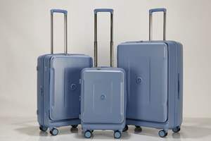 Maleta con ruedas de excelente calidad, resistente a todo tipo de clima, impermeable, fabricada con termoformado de PC, con bolsillo frontal y marco de aluminio. - Product Image 5