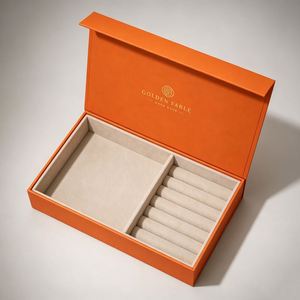 Caja Plegable con Cierre Magnético CRD para Set de Cosméticos, Caja de Embalaje de Papel Rígido con Tapa Magnética e Inserto - Product Image 2