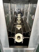 Ligne de production d'eau en bouteilles de 150 barres, machine automatique de lavage, remplissage et bouchage de 5 gallons pour boissons, moteur 2ml