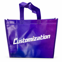 Sac à chaussures en tissu non tissé laminé avec logo personnalisé - Coutures de haute qualité, finition des bords, poignée à ultrasons, OEM accepté