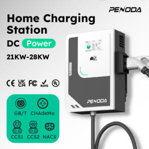 Cargador de Pared para Vehículos Eléctricos de 20Kw 30Kw 40Kw, Estación de Carga Rápida para Hogar y Comercio, Sistema de Energía Inteligente con CCS2, GBT y OCPP - Product Image 2
