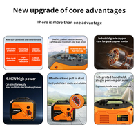 Xinbate 2000W Benzin-Inverter-Generator, leise, Einzylinder, 50Hz, einphasig, 4-Takt, Autostart, tragbar, DC, für den Außenbereich