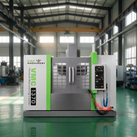 Centre d'usinage vertical automatique haute précision VMC1370, fraiseuse CNC robuste