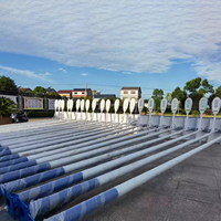 Lámparas Solares Integradas de 50w 60w 80w 100w con Turbina Eólica Híbrida, Panel Solar y Generador Eólico para Alumbrado Público de Alta Potencia