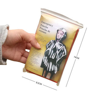 Poncho de pluie imperméable pour hommes femmes adultes randonnée pêche festivals - Product Image 5