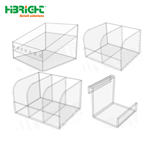 ตู้หลอดอะคริลิคแบบสองด้านปรับแต่งได้กล่องฟางสำหรับตู้อากาศแนวตั้งทนทานสำหรับตู้แช่แข็งในซูเปอร์มาร์เก็ต - Product Image 3