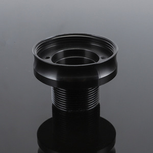Base de Luz de Advertencia LED Tricolor de 50 mm, Soporte de Bombilla de Metal de Aluminio Negro, Conveniente - Product Image 1