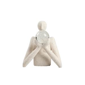 Sculpture en résine moderne de style intérieur Flolenco pour table de salon, objets de décoration de luxe, objets d'art, artisanat, ornements en cristal - Product Image 2