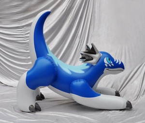 <span class=keywords><strong>Pikachu</strong></span> gonflable géant avec cœur, modèle de personnage de dessin animé, publicité extérieure, mascotte gonflable pour la décoration de fête - Product Image 5