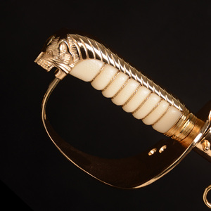 <span class=keywords><strong>Épée</strong></span> de Commandement Dorée Populaire de 97 cm et 1,15 kg, Non Affûtée, pour Collection, Cosplay ou Cadeau - Product Image 3