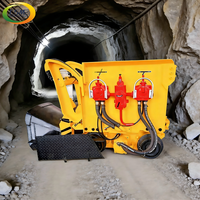 Chargeuse sur pneus pneumatique, chargeuse frontale, équipement de démolition minière avec moteur pour la construction souterraine, rayon de braquage court