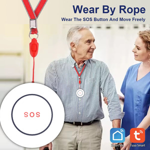 Sạc Pin tuya wifi thông minh không dây tự vệ SOS khẩn cấp nút hoảng loạn với ứng dụng điều khiển từ xa cho nhà - Product Image 2