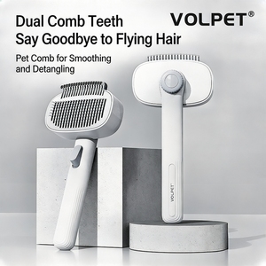 Pettine in ABS per Cani e Gatti, Design a Spillo per Rimozione Peli, Strumento per Toelettatura e Districante - Product Image 2