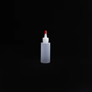 (4盎司) 塑料挤压瓶和HDPE挤压瓶，用于工艺品，食品艺术，胶水，指甲花，番茄酱，烧烤，酱料