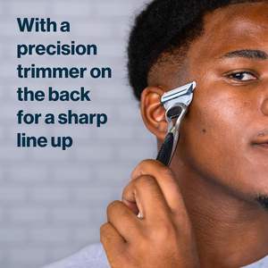 Repuestos de Cuchillas para Afeitadora Gillette SkinGuard para Hombre, 8 Cuchillas, Doble Filo, Acero Inoxidable, para Afeitar y Eliminar el Vello - Product Image 2