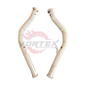 ท่อไอเสียสแตนเลส Vortex สำหรับ Mercedes AMG G63 W463 4.0T พร้อมแผ่นกันความร้อน ชุดท่อเชื่อมด้านหน้า ระบบโมดิฟาย - Product Image 2