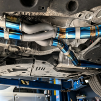 Système d'échappement en titane à tuyau en Z à longueurs égales avec résonateur GFC, compatible avec Lexus IS500 GSF RCF 5.0L GS350 IS350 3.5L (2014-2025)