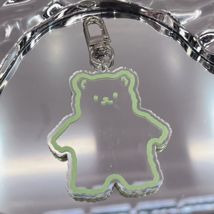 Lindo Llavero de Oso de Peluche Acrílico, Colgante Kawaii de Oso de Peluche, Joyería DIY, Colgante para Bolsos de Mujer y Niños, Regalos para Parejas, Llavero de Oso - Product Image 6