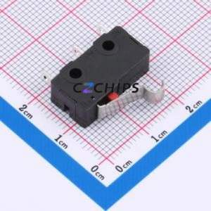 3JWD-HDRB-L6J Limit Switch SIP-3P,19.8x6.5mm Switch Single Pole Double Throw Press Piece, Bent Type 19.8mm 6.5mm - Product Image 1