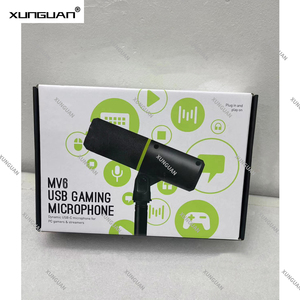 Nouveau <span class=keywords><strong>microphone</strong></span> de jeu USB MV6, micro dynamique USB-C avec mode de réglage automatique du niveau pour les joueurs <span class=keywords><strong>PC</strong></span> et les streamers, studio d'enregistrement, diffusion en direct - Product Image 5