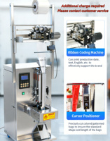 Machine automatique de fabrication de bâtonnets de glace et de sucettes glacées de 200 ml, machine de remplissage et de scellage de jus de fruits liquides, machine d'emballage