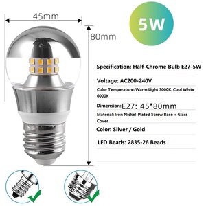 3 màu thay đổi ma thuật đậu Ngô bóng đèn, <span class=keywords><strong>E27</strong></span> E14 G45 5W 7W 9W Dimmable dẫn ánh sáng bóng đèn - Product Image 3