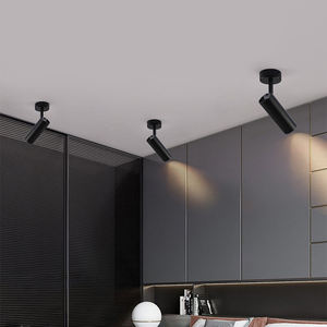 Spots de haute qualité <span class=keywords><strong>LED</strong></span> Downlight réglable salle d'exposition éclairage <span class=keywords><strong>noir</strong></span> blanc aluminium 7W 10W projecteur - Product Image 4