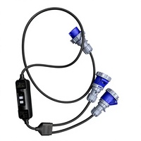 Protection contre les fuites RCD 10A 16A détachable standard allemand Disjoncteur protecteur de fuite avec GS EMC RoHs Certifications PAHS
