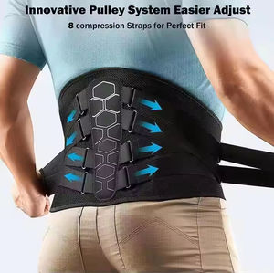 Cintura di Supporto Lombare Ergonomica <span class=keywords><strong>per</strong></span> Uomini e Donne con Cuscinetto Lombare, Supporto <span class=keywords><strong>per</strong></span> Schiena e Protezione <span class=keywords><strong>per</strong></span> Alleviare il Dolore - Product Image 2