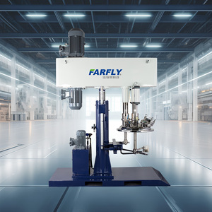 Mélangeur à double arbre pour pâte thermiquement conductrice China Farfly <span class=keywords><strong>FDL</strong></span>, mélangeur à double arbre, machine de mélange avec grattoir et pince de réservoir - Product Image 4