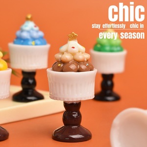 CHENXI Adornos de Resina Creativos con Forma de Árbol de Navidad, Colgantes DIY para Decoración de Álbumes de Recortes, Dijes de Resina de Base Plana - Product Image 6