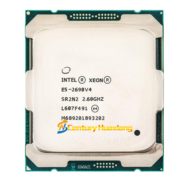 Intel Xeon Processor Cpu Server CPU E5-2690V4 2.6GHz 14NM 135W LGA 2011-3 2687WV4 2690V3 2687WV3 2697V3 2697V4 2697AV4