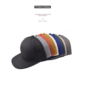 Gorra de Béisbol Unisex con Visera Plana, Perforaciones Láser, Transpirable, Estilo Clásico, Nueva - Product Image 4