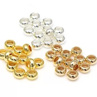 Entreprises de vente en gros de perles de cuivre de 6 mm, 7 mm, 8 mm, rondelles, stoppeurs et entretoises à grand trou pour la fabrication de bracelets DIY