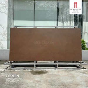 1200x2800mm dalle <span class=keywords><strong>de</strong></span> <span class=keywords><strong>pierre</strong></span> artificielle rouge épaisseur personnalisable <span class=keywords><strong>pierre</strong></span> frittée Surface mate stratifié porcelaine pour comptoir - Product Image 1