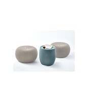 Pouf de jardin en corde ronde pouf coloré design moderne saison 2022 pour intérieur et extérieur