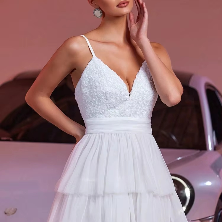 midi long sleeve white dress Romantic Disposition White Lace Midi Dress – Zil boutique